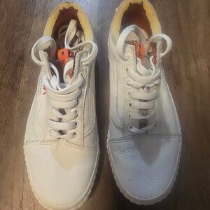 Vans Old Skool NASA Kennedy Space Center White Rare